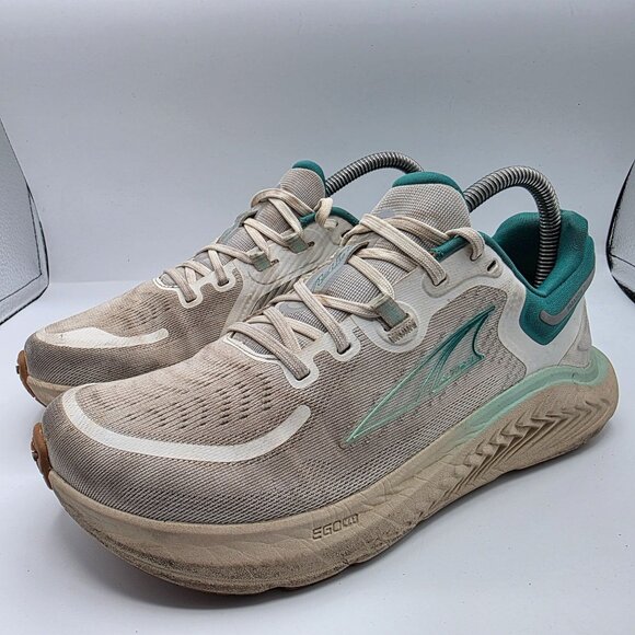 Altra Paradigm 7 Womens Size 8 Gray Teal Running Shoes Athletic Outdoors Casual - Picture 4 of 13